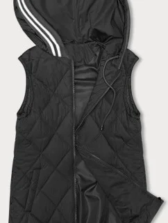 Vesta s kapucňou čierna (16M9116-392)