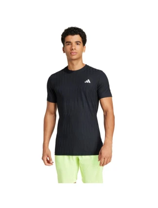 Pánske tričko adidas Tennis Climacool+ AirChill FreeLift Tee black JF8459