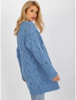 Kardigán BA SW 3021.00P modrý