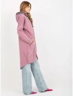 Mikina RV BL 6683.00P tmavo ružová