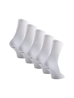 Pánske ponožky 4F M481 5 pack white 4FWMM00USOCM481 10S Pánske ponožky 4F M481 5 pack white 4FWMM00USOCM481 10S