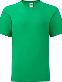 Fruit of the Loom Kids Iconic 150 T Detské tričko 16.1023 kelly green