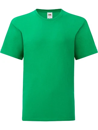 Fruit of the Loom Kids Iconic 150 T Detské tričko 16.1023 kelly green Fruit of the Loom Kids Iconic 150 T Detské tričko 16.1023 kelly green