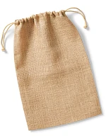 Westford Mill W 415 Jutový vrece so sťahovacími šnúrkami 50.0415 prírodná farba Westford Mill W 415 Jutový vrece so sťahovacími šnúrkami 50.0415 prírodná farba