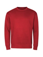 Posádková mikina unisex červená