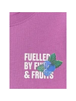 Dievčenské voľné tričko s potlačou 4F 4FJRSS26TTSHF3827-51S