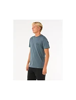Tričko RIP CURL Staple Tee, tyrkysové Tričko RIP CURL Staple Tee, tyrkysové