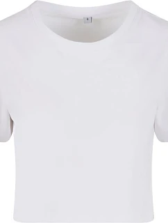 New Morning Studios NM 006 Ťažký dámsky crop top 57.0006 biely