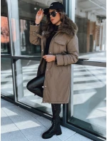 Dámska bunda MARBLIS khaki FashionStreet TY3929 Dámska bunda MARBLIS khaki FashionStreet TY3929