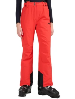 Dámske lyžiarske nohavice 4F FNK F0944 červená 4FWAW25TFTRF0944 62S dámske