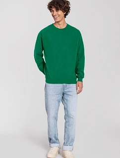 Mikina Fruit of the Loom Iconic 250 Set-In Sweat 16.2292, farba college green