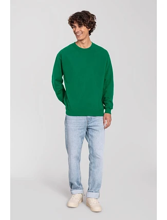 Mikina Fruit of the Loom Iconic 250 Set-In Sweat 16.2292, farba college green