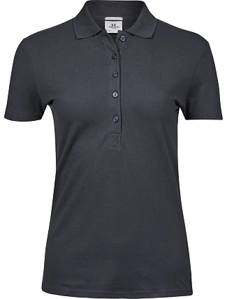 Tee Jays TJ 145 Dámske luxusné polo z hrubého strečového piqué 18.0145 tmavošedé Tee Jays TJ 145 Dámske luxusné polo z hrubého strečového piqué 18.0145 tmavošedé