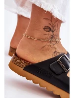 Klasyczne Damskie Klapki Big Star LL274477 Czarne