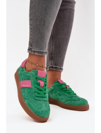 Semišové dámske tenisky Vinceza 79576 green Semišové dámske tenisky Vinceza 79576 green
