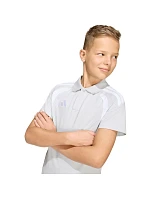 Detská polokošeľa Tiro 26 League šedá KF3405