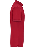 Daiber JN 1806 Pánske pracovné elastické bio polo - Solid 02.1806 červené Daiber JN 1806 Pánske pracovné elastické bio polo - Solid 02.1806 červené