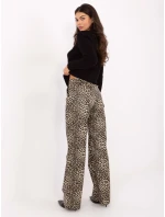 Nohavice LK SP 509804.32 čierno-béžové