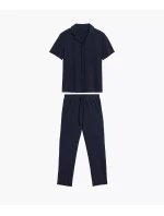 Pánske pyžamo na zips BNMP-002 kr/r - Atlantic