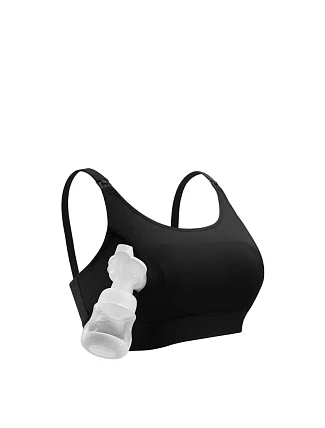Kojacie podprsenka Momcozy typu „hands-free“, čierna, veľkosť 2XL Kojacie podprsenka Momcozy typu „hands-free“, čierna, veľkosť 2XL