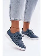 Dámske kožené poltopánky Azura Dark Blue Softie Dámske kožené poltopánky Azura Dark Blue Softie