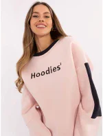 Mikina EM BL 983.10X svetlo ružová