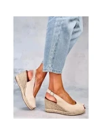 Dámske sandále na podpätku Fuchsia dark. ružová - Super me Dámske sandále na podpätku Fuchsia dark. ružová - Super me