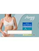 Dámska podprsenka GO Daily Cotton Soft - WHITE - biela 00GZ - SLOGGI Dámska podprsenka GO Daily Cotton Soft - WHITE - biela 00GZ - SLOGGI