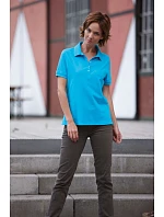Daiber JN 568 Dámske elastické polo tričko z džerseju 02.0568 limetkovozelené/biele Daiber JN 568 Dámske elastické polo tričko z džerseju 02.0568 limetkovozelené/biele