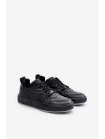 Sneakersy Męskie Z Eko Skóry Big Star OO174004 Czarne