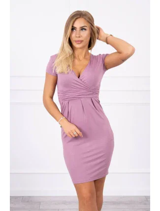 8310 Šaty tmavo ružové