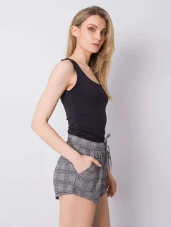 Šortky D17003O61874K šedá čierna
