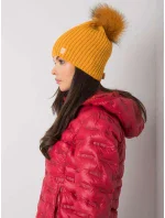 Dámska čiapka JK CZ 24 cap.30 tmavo žltá