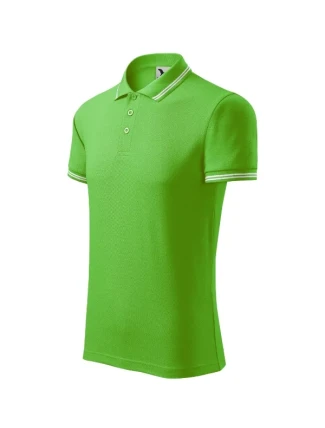 Mestské polo tričko apple green