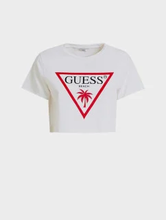 Dámske crop tričko E02I01JA911 - A009 - Guess