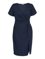 Dámske šaty SA958 modré - Karko Dámske šaty SA958 modré - Karko