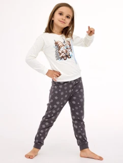 Cornette Detské dievčenské pyžamo 977/190 Friends length/r Christmas 86-128