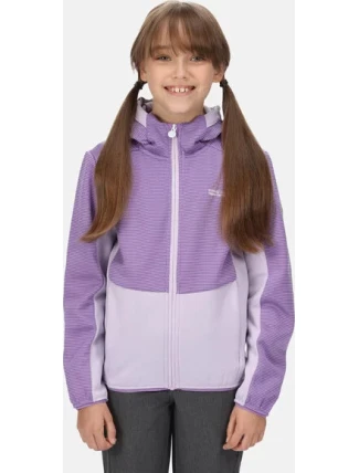 Detská mikina RKA363 Highton FZ J8T fialová - Regatta