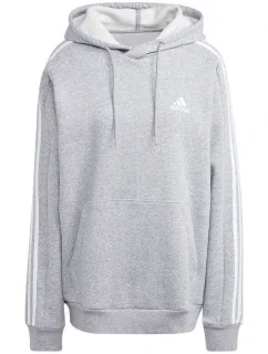 Adidas Essentials Fleece 3-Stripes Hoodie M IJ6474 muži