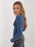 Blúzka WT BZ A1138 1.67 tmavomodrá