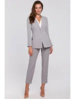 K036 Blejzer s jednou zadnou časťou - šedý
