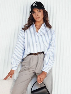 Dámske tričko MARTIE bielo-modré FashionStreet DY0373