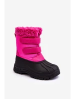 Dziecięce Śniegowce Na Rzepy Big Star Fuksja MM374112