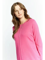 Dámsky sveter QNS0390-004 Dark Pink - Monnari Dámsky sveter QNS0390-004 Dark Pink - Monnari