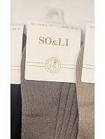 Ponožky WiK SO&LI 3076, vzor 310, angora, veľkosti 35–42 Ponožky WiK SO&LI 3076, vzor 310, angora, veľkosti 35–42
