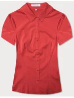Červená blúzka s krátkymi rukávmi (SSD16212D) Červená blúzka s krátkymi rukávmi (SSD16212D)