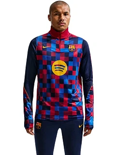 Pánske tričko Nike FC Barcelona Strike Home modro-červené IQ1301 621
