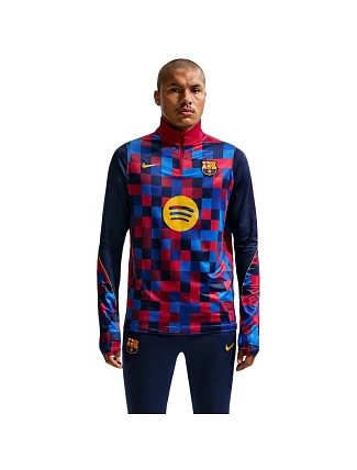 Pánske tričko Nike FC Barcelona Strike Home modro-červené IQ1301 621 Pánske tričko Nike FC Barcelona Strike Home modro-červené IQ1301 621