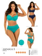 Dámske dvojdielne plavky S995JA5 2 Jamaica 5 tmavo modrá - Self Dámske dvojdielne plavky S995JA5 2 Jamaica 5 tmavo modrá - Self