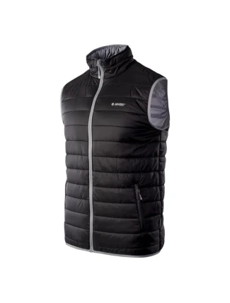 Pánska vesta Solner M 92800289151 tmavo šedá - Hi-Tec